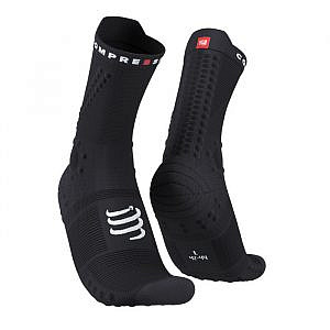 Meias Trail Black Compressport - Pro Racing Socks V4 Trail