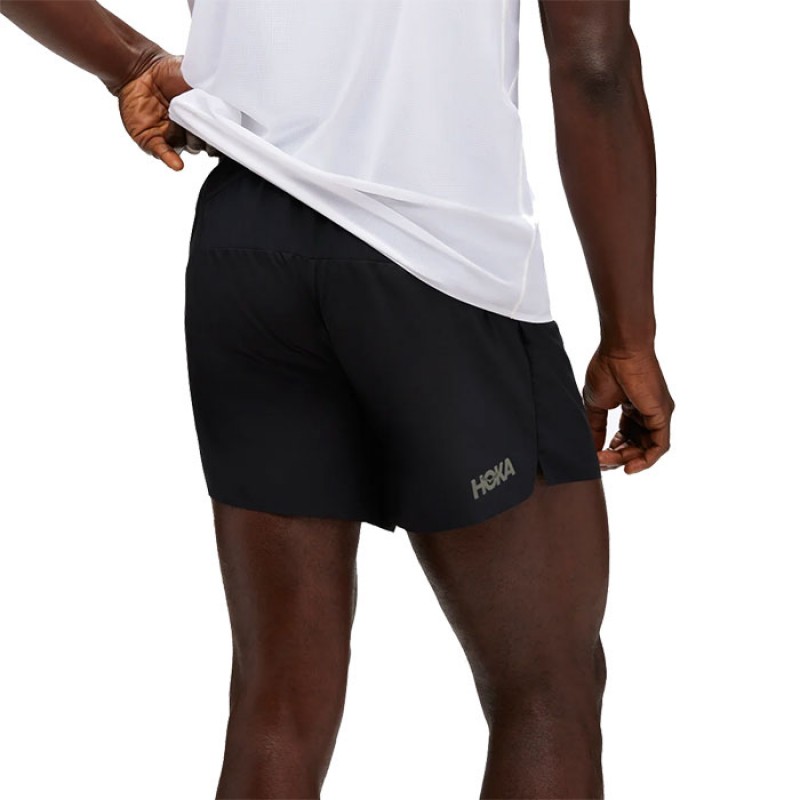 Hoka Glide Short With Brief Black - Image 2