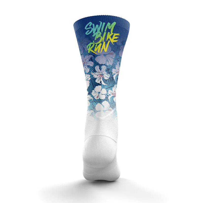 Otso Funny Socks Swim Bike Run Flower - Image 2