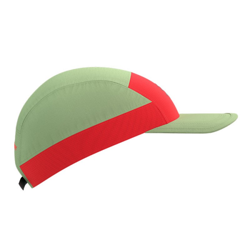 Compressport 5 Panel Light Cap Nile Fluo Red - Image 2