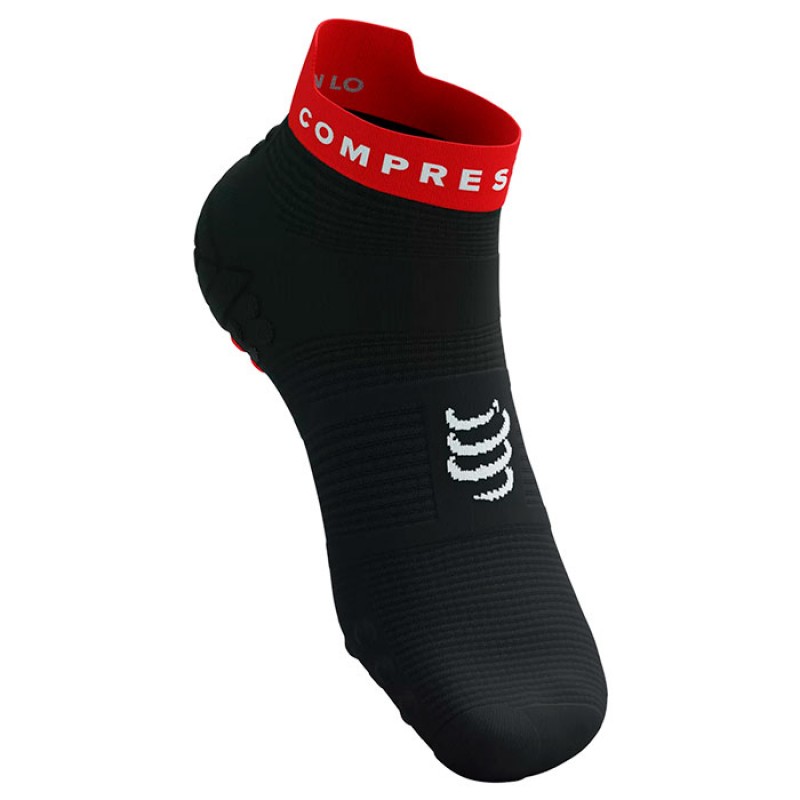 Compressport Pro Racing Socks V4.0 Run Low Black - Image 2