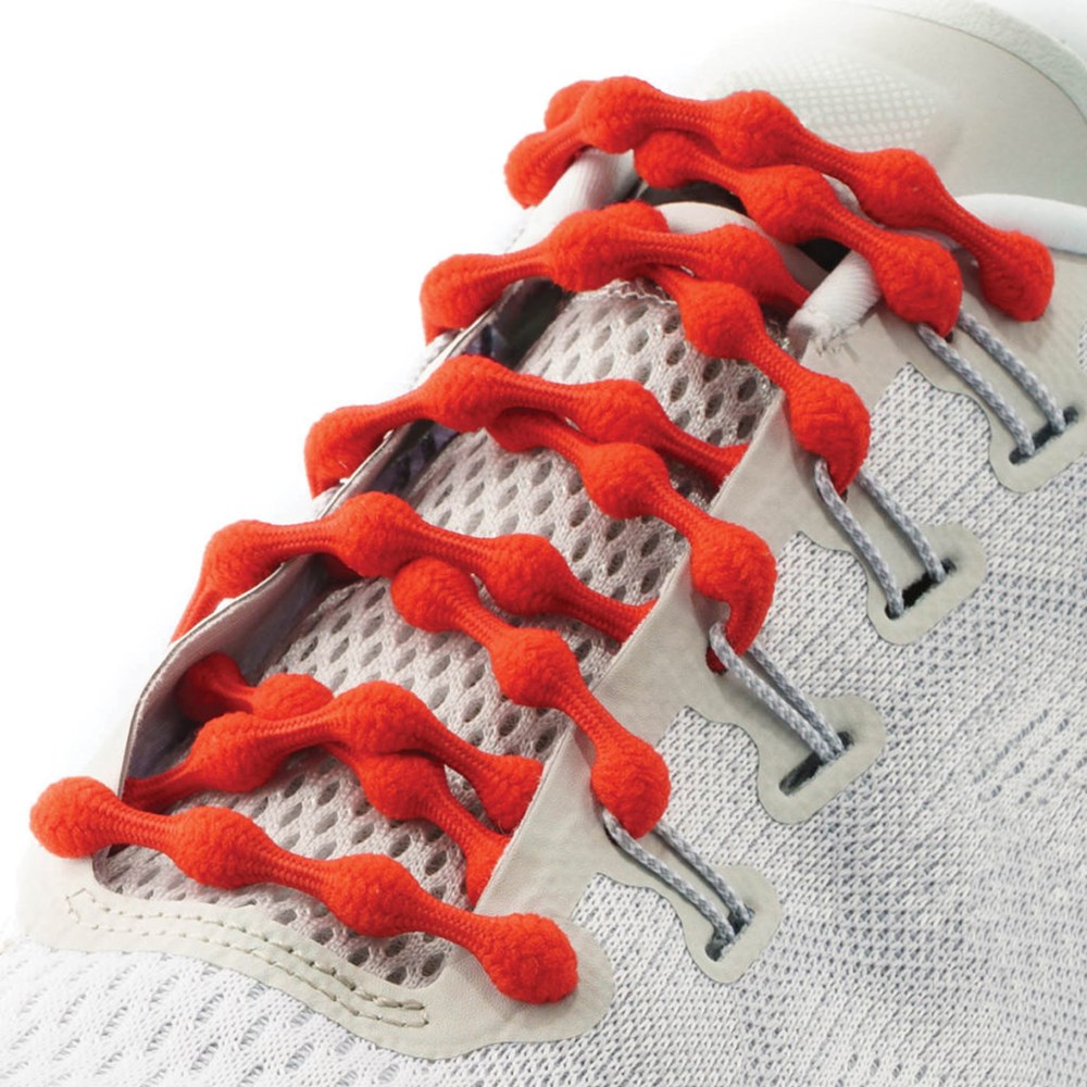 Caterpy elastic laces ruby red