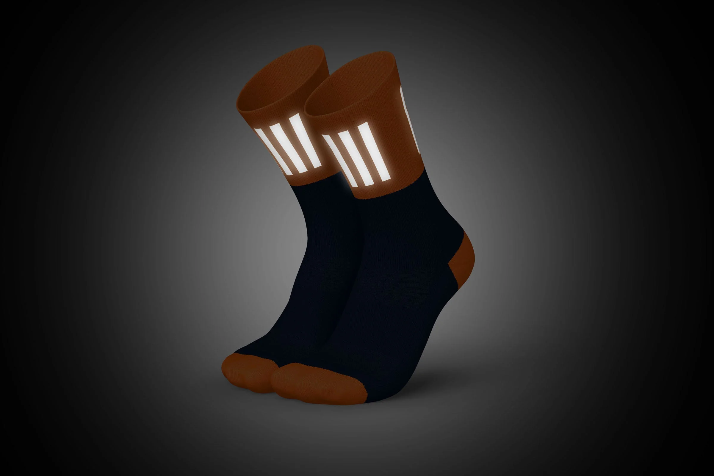 Incylence Socks High-Viz V3 Blue Orange - Image 8