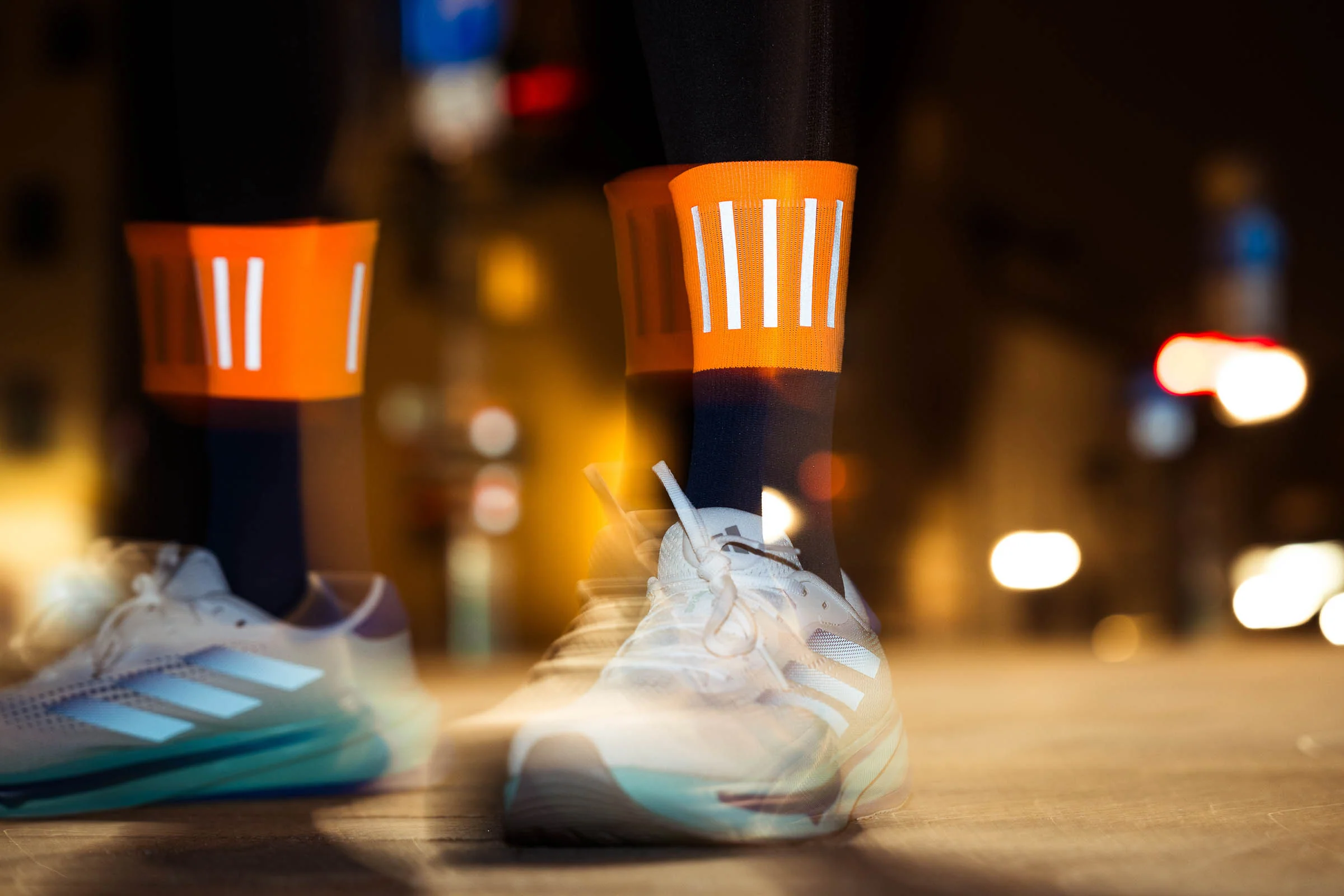 Incylence Socks High-Viz V3 Blue Orange - Image 4
