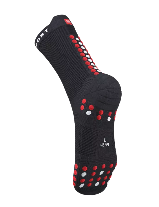 Compressport Pro Racing Socks V4.0 Run High Black - Image 2