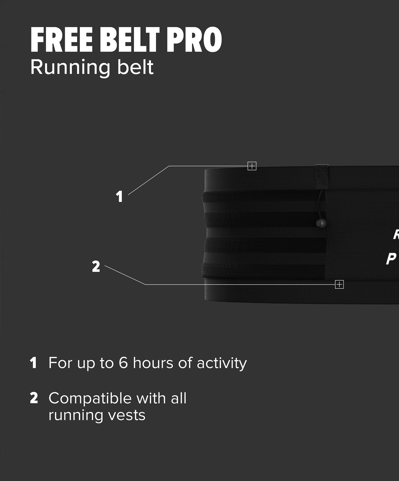 Compressport Freebelt Pro Black - Image 5