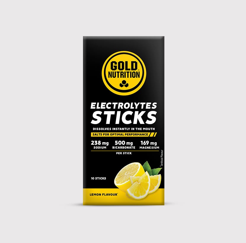Gold Nutrition Electrolyte sticks Limão