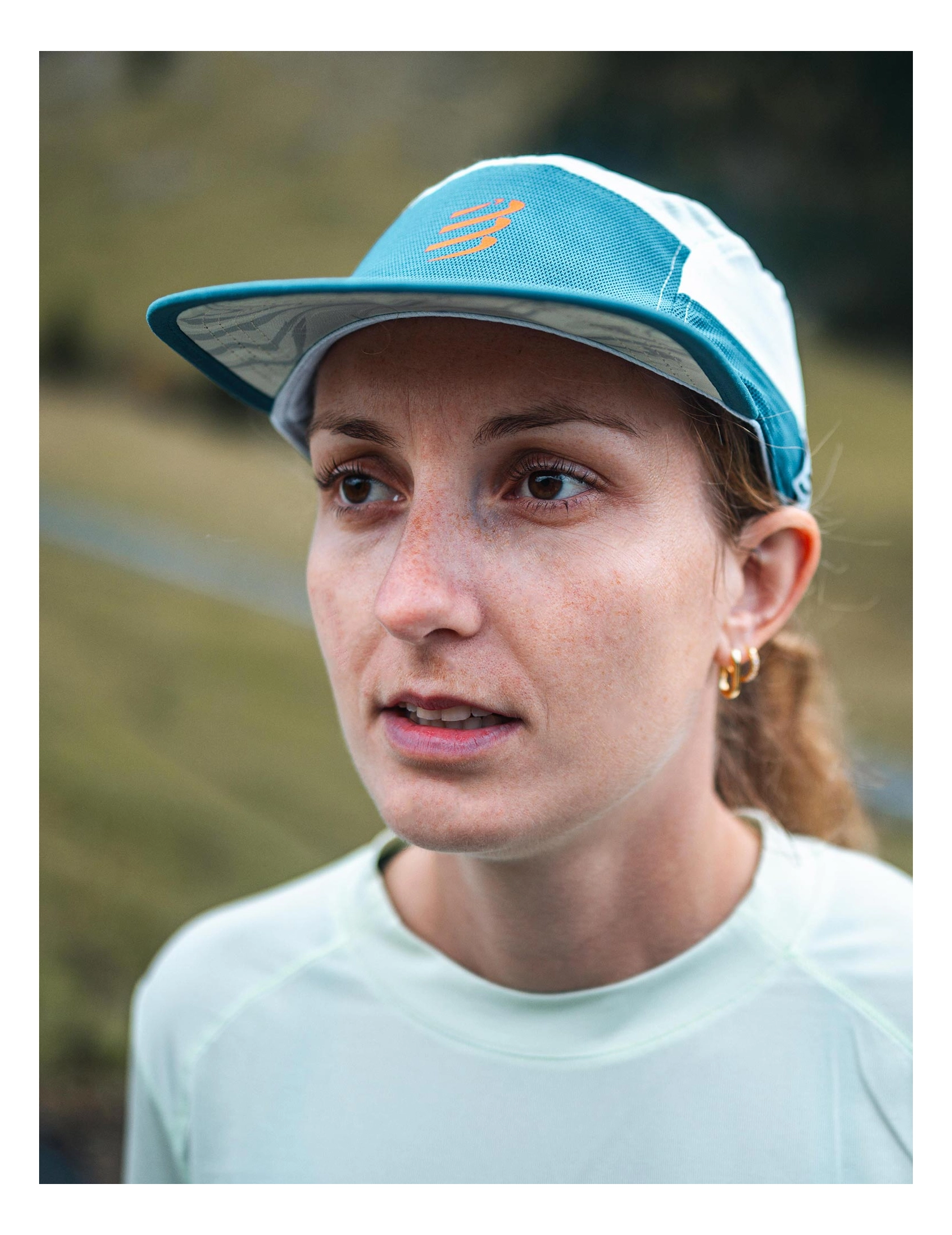 Compressport 5 Panel Light Cap Stargazer Aqua - Image 3