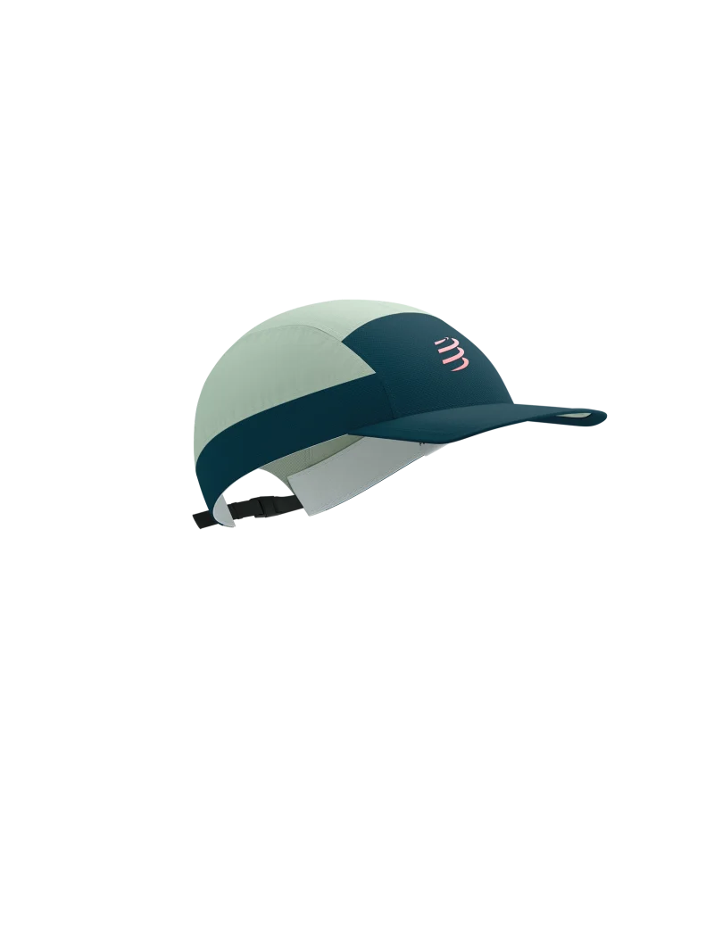 Compressport 5panel cap stargaze aqua
