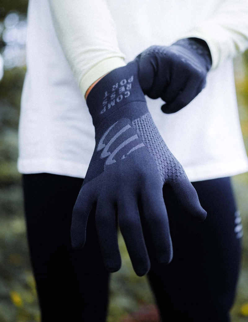 3D Thermo Gloves Compressport Black - Image 4
